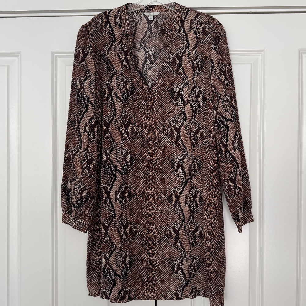 Silk Dress by Joie - Long Sleeve